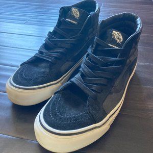 Undefeated Vans Sk8-Hi  - Jet Black in Size 9.5 Mens